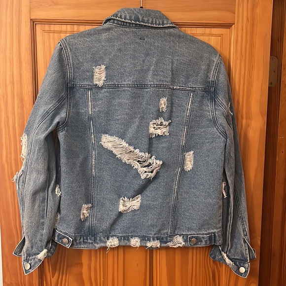 Distressed Jean Jacket - Picture 2 of 2